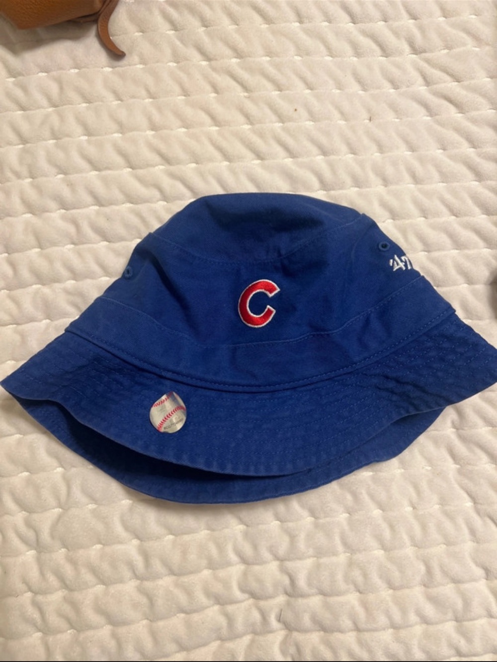 '47 Brand Royal Blue Chicago C Bucket Hat